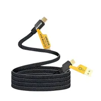 OlivLife 4-in-1 multi-connector charging cable, black