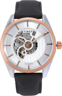 TIMEX TWEG17502 automatic watch, 44mm silver dial, at ₹6,046