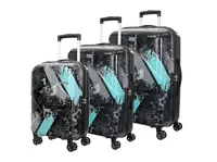 Kamiliant ATHER Black Suitcase Set of 3 (55/68/79 cm)