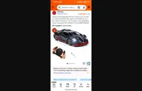 Lifelong LLCRR01 Black Remote-Control Car, ₹665 (Source-Reported)