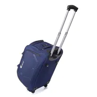 Verage Star Wheeled Duffel, Navy Blue, 54cm